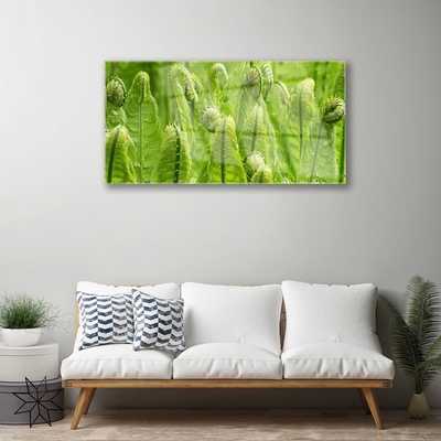 Plexiglas® Wall Art Plants floral green