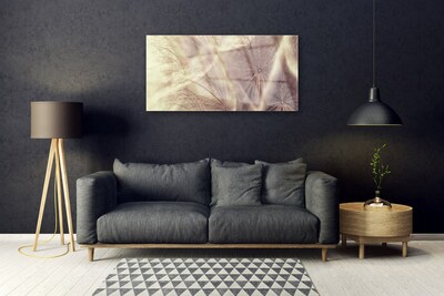 Plexiglas® Wall Art Dandelion floral grey