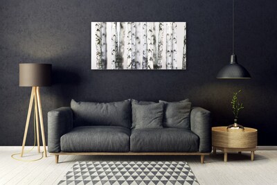 Plexiglas® Wall Art Trees nature black white