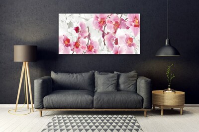 Plexiglas® Wall Art Flowers floral pink