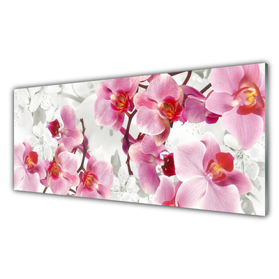 Plexiglas® Wall Art Flowers floral pink