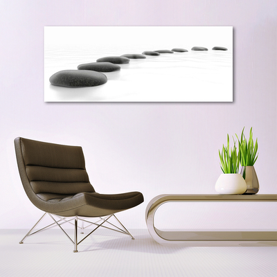 Plexiglas® Wall Art Stones art grey