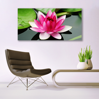 Plexiglas® Wall Art Flower floral red white