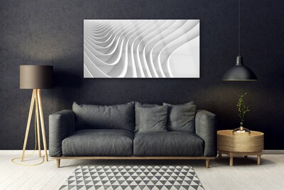 Plexiglas® Wall Art Abstract art white