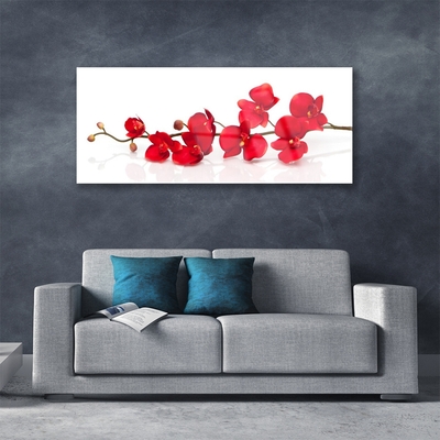 Plexiglas® Wall Art Flowers floral red