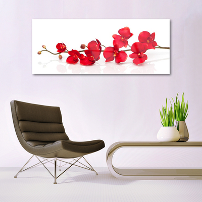 Plexiglas® Wall Art Flowers floral red
