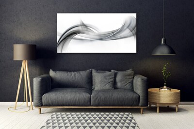 Plexiglas® Wall Art Abstract art grey white