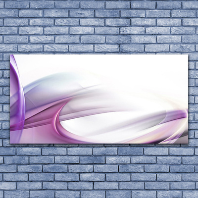 Plexiglas® Wall Art Abstract art pink white