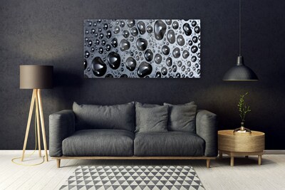 Plexiglas® Wall Art Abstract art black grey