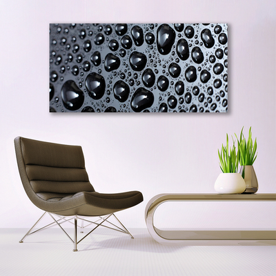 Plexiglas® Wall Art Abstract art black grey