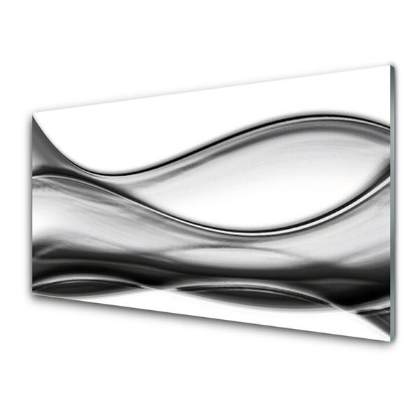 Plexiglas® Wall Art Abstraction art grey white