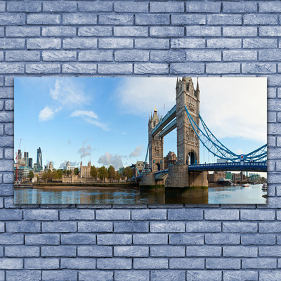 Plexiglas® Wall Art Cheats architecture grey blue