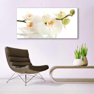 Plexiglas® Wall Art Flowers floral white