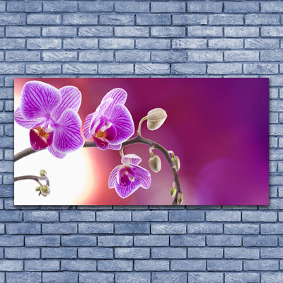 Plexiglas® Wall Art Flowers floral pink