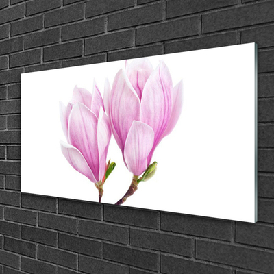 Plexiglas® Wall Art Flower floral pink