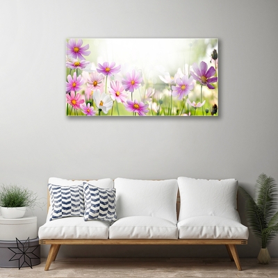 Plexiglas® Wall Art Flowers floral pink