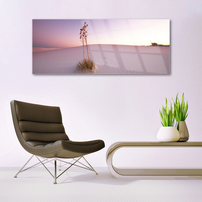 Plexiglas® Wall Art Desert landscape brown