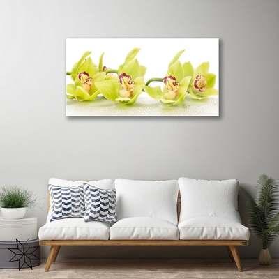 Plexiglas® Wall Art Flowers floral green