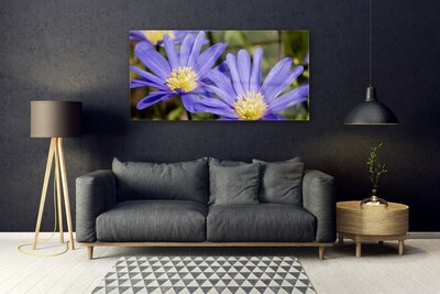 Plexiglas® Wall Art Flowers floral purple