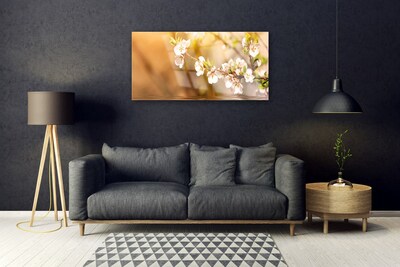 Plexiglas® Wall Art Flowers floral white