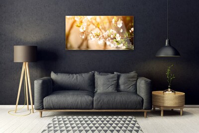 Plexiglas® Wall Art Flowers floral white