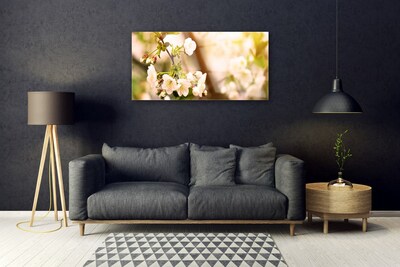 Plexiglas® Wall Art Flowers floral white