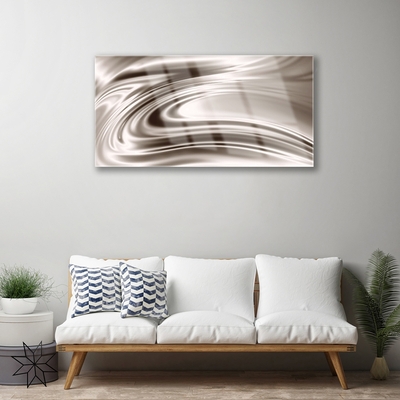Plexiglas® Wall Art Abstract art grey brown