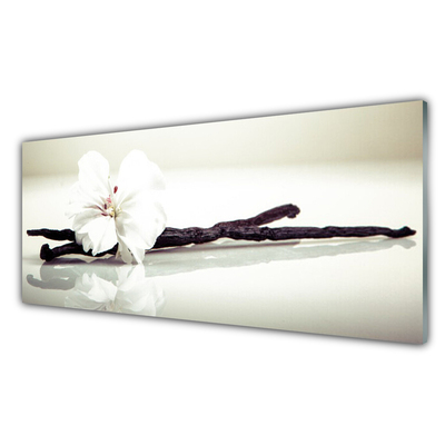 Plexiglas® Wall Art Flower floral white