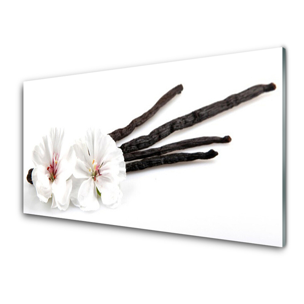 Plexiglas® Wall Art Flower floral white