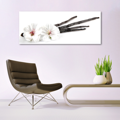 Plexiglas® Wall Art Flower floral white