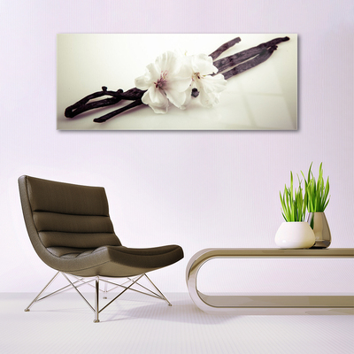 Plexiglas® Wall Art Flowers floral white