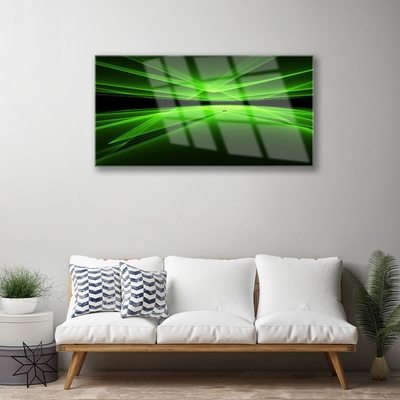 Plexiglas® Wall Art Abstract art green black