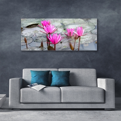 Plexiglas® Wall Art Flowers floral red