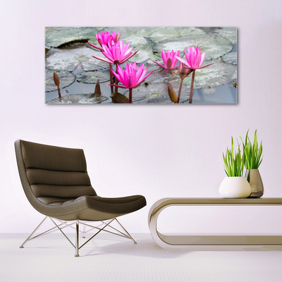 Plexiglas® Wall Art Flowers floral red