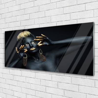 Plexiglas® Wall Art Women people black gold