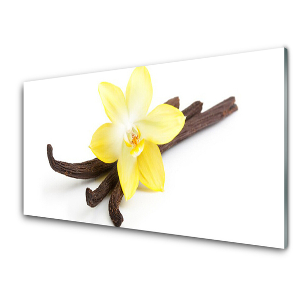 Plexiglas® Wall Art Vanilla floral brown green white