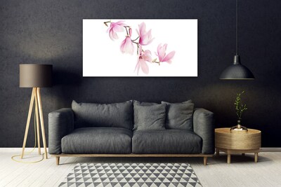 Plexiglas® Wall Art Flowers floral pink