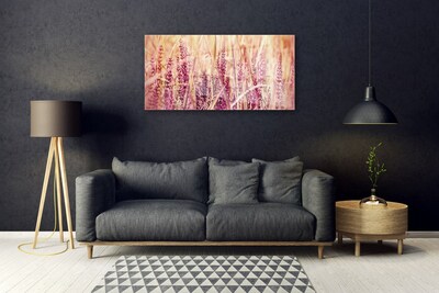 Plexiglas® Wall Art Wheat floral brown