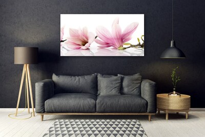 Plexiglas® Wall Art Flowers floral pink