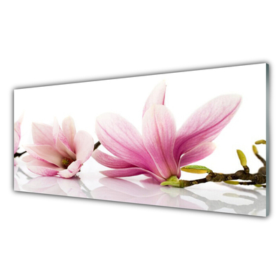 Plexiglas® Wall Art Flowers floral pink