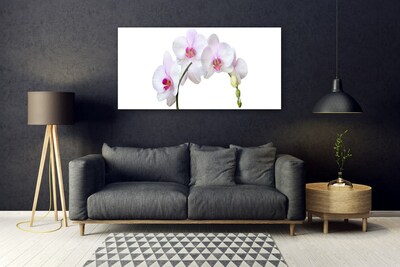 Plexiglas® Wall Art Flowers floral white pink