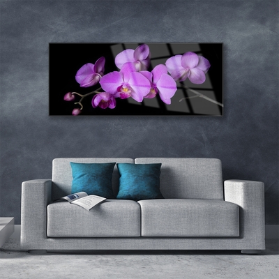 Plexiglas® Wall Art Flowers floral pink