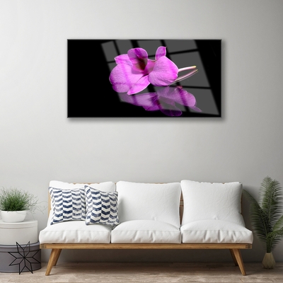 Plexiglas® Wall Art Flower floral pink