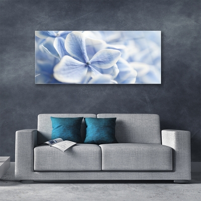 Plexiglas® Wall Art Flowers floral purple