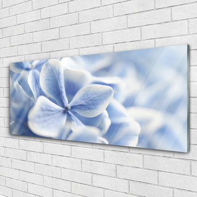 Plexiglas® Wall Art Flowers floral purple