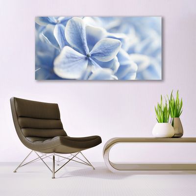 Plexiglas® Wall Art Flowers floral purple