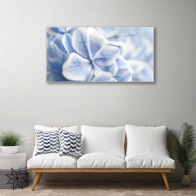 Plexiglas® Wall Art Flowers floral purple