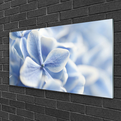 Plexiglas® Wall Art Flowers floral purple