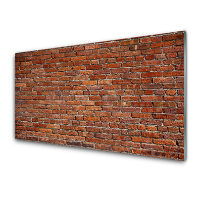 Plexiglas® Wall Art Bricks art brown