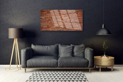 Plexiglas® Wall Art Bricks art brown